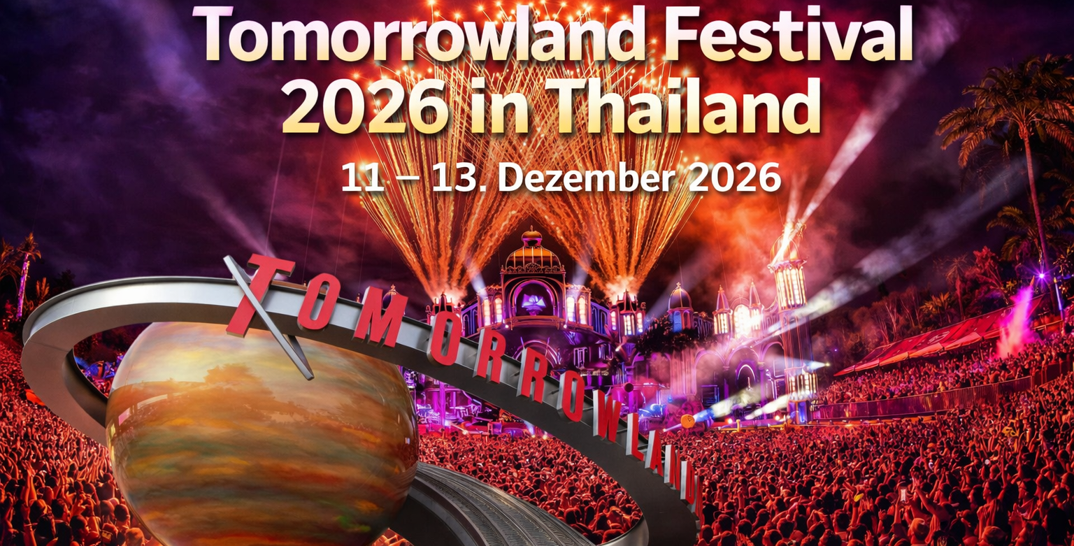 Tomorrowland Festival 2026 in Thailand – Musik, Kunst & Kreativität erleben